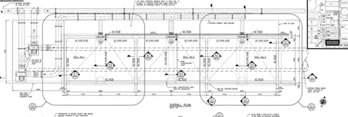 Biofilter Tank – Excerpt from Plan Drawings