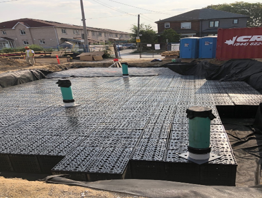 Childcare Facility Built Above Stormwater System